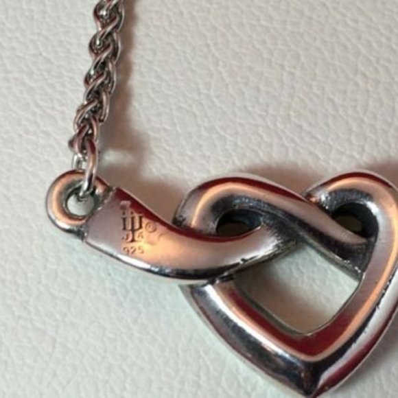 James avery silver heart necklace Clearance